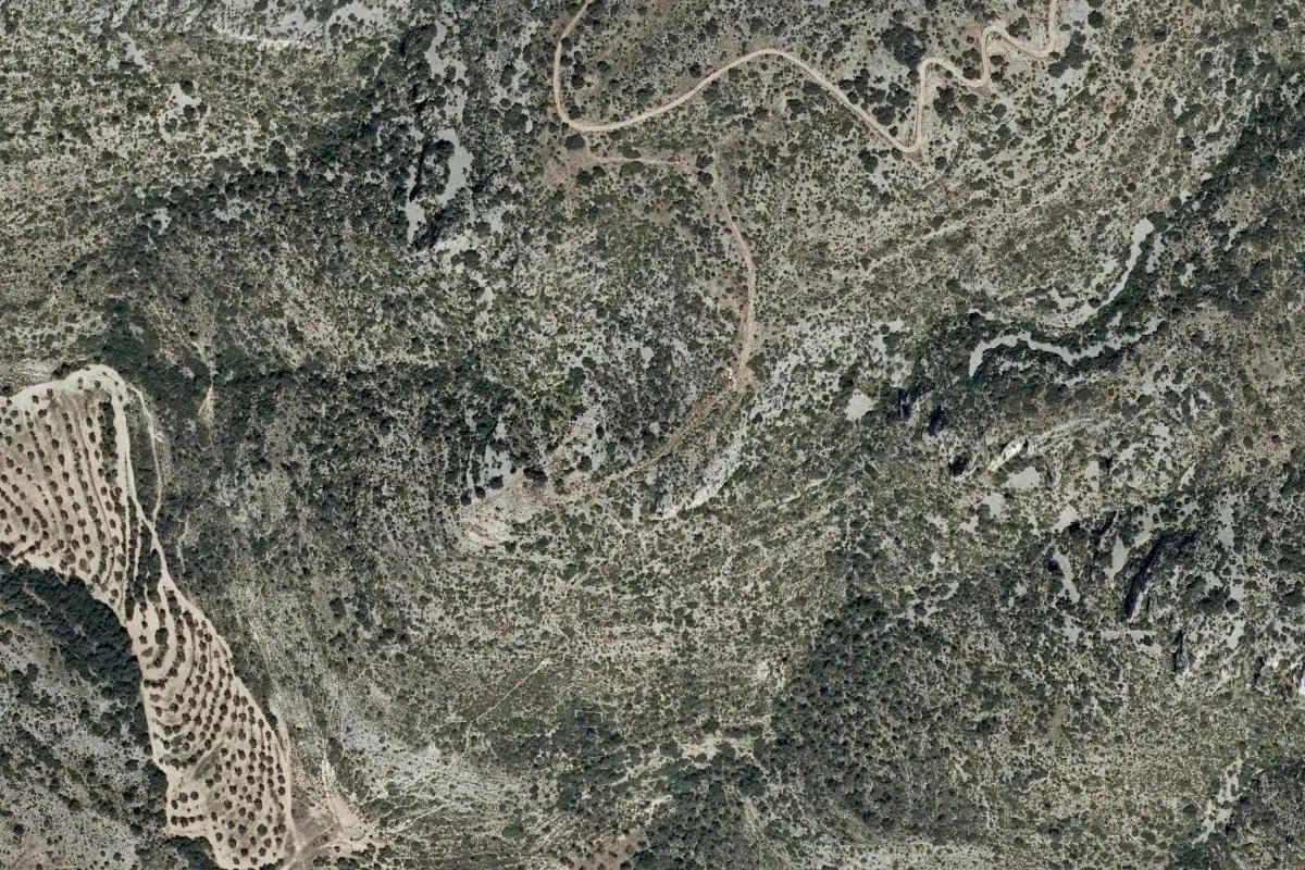 Foto aérea de la zona de Alpargateros