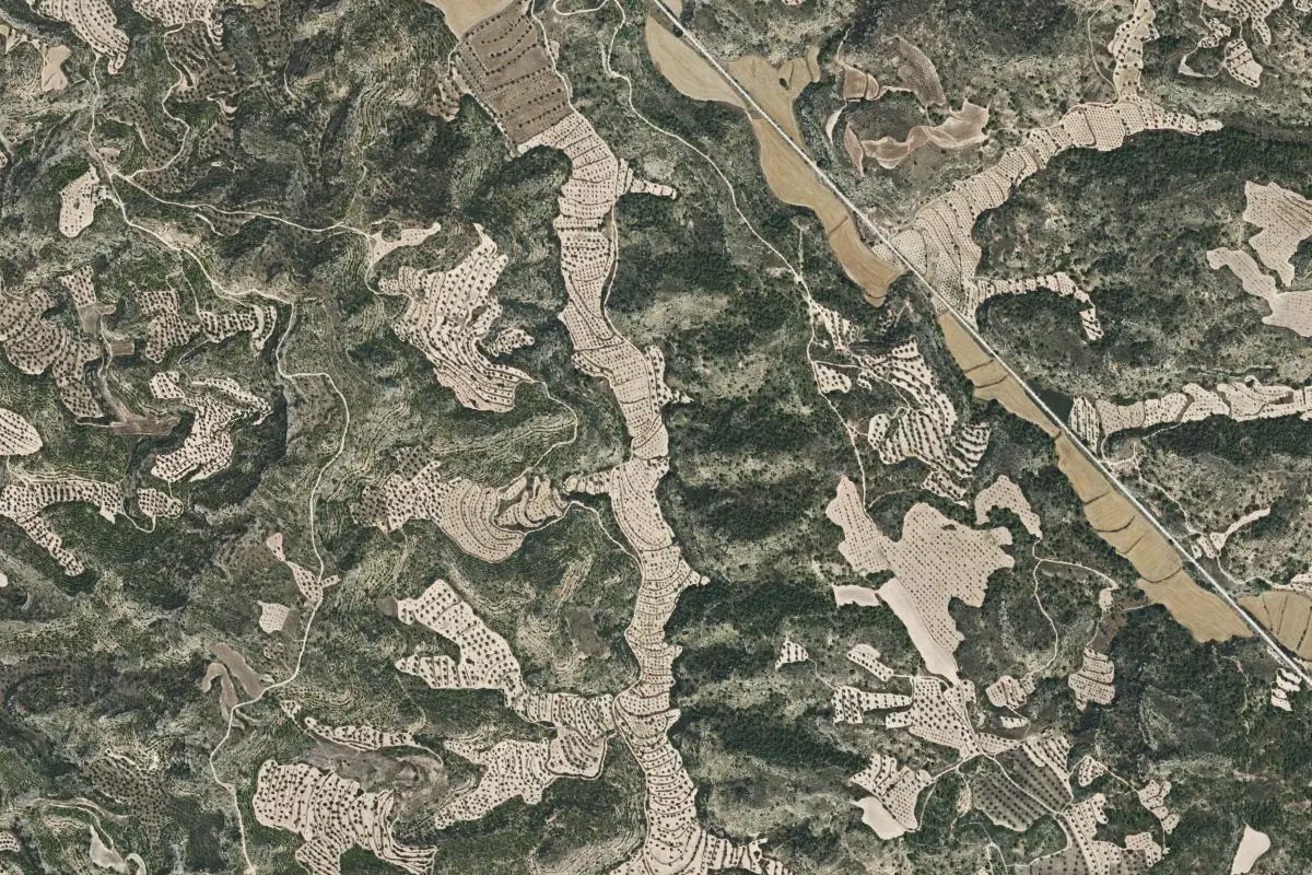 Foto aérea de la zona de Val de taul