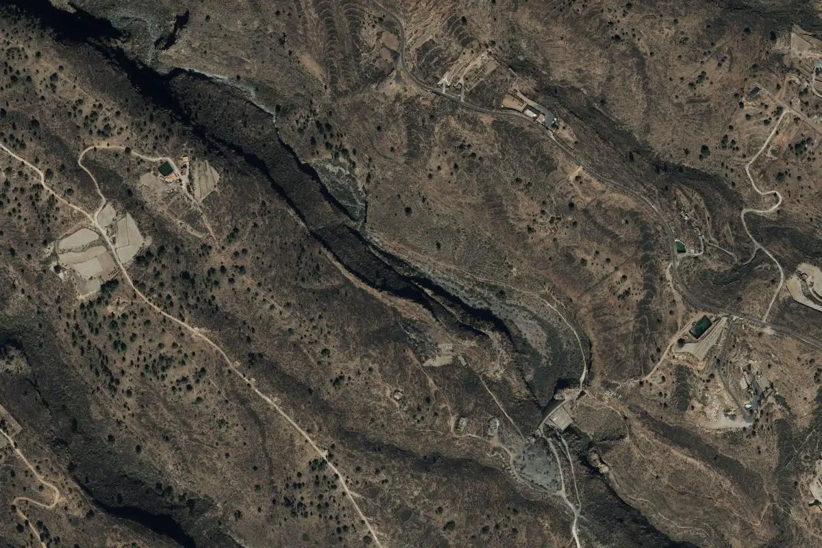Foto aérea de la zona de El Rio
