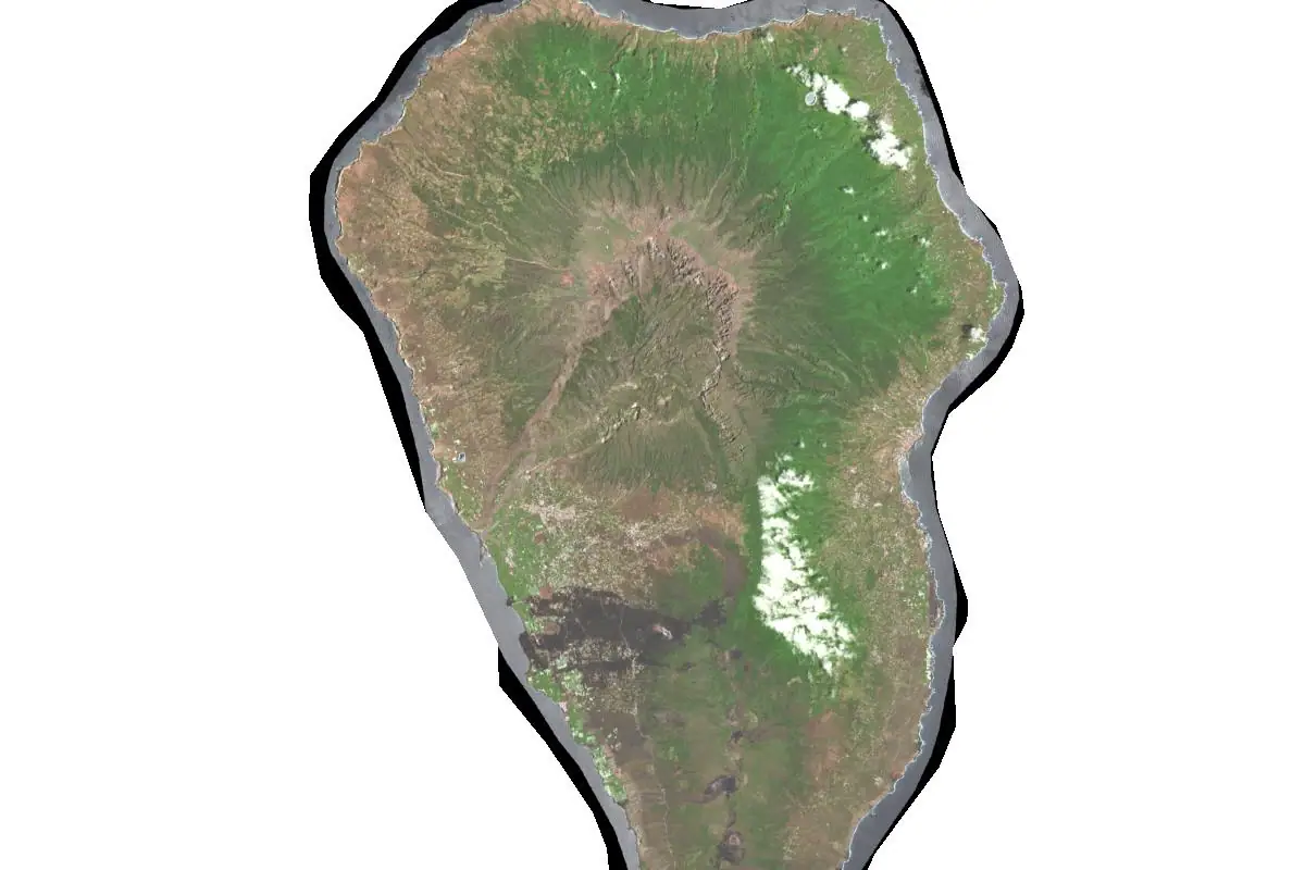 Foto aérea de la zona de La Palma