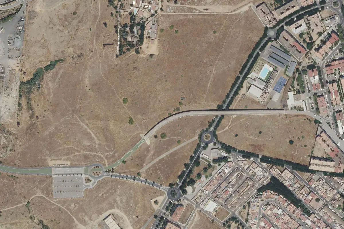 Aerial photo of the Alcalá de Guadaira area