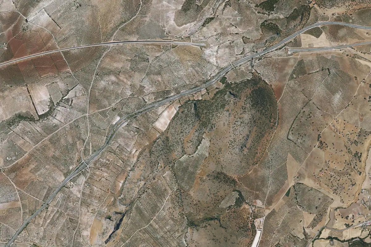 Aerial photo of the Archidona area
