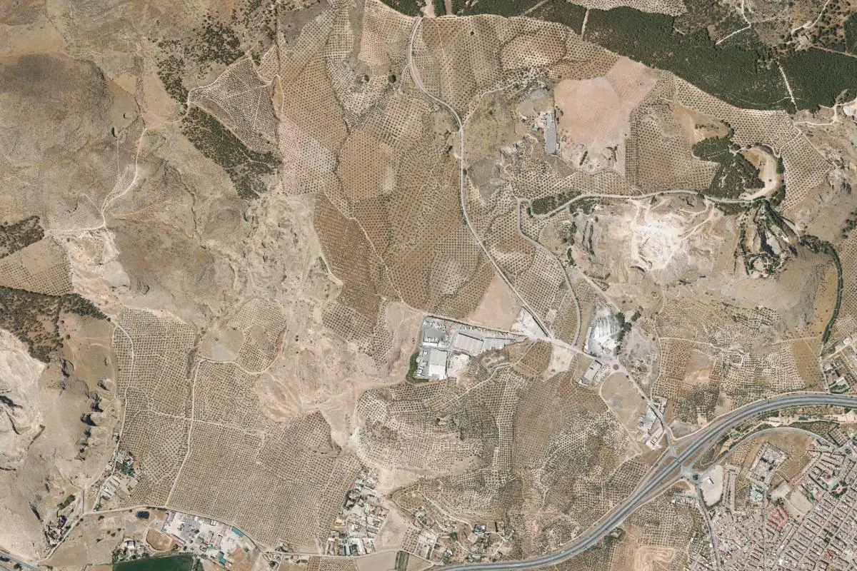 Aerial photo of the Atarfe area