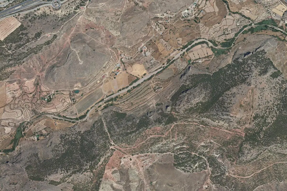 Aerial photo of the Castellón area