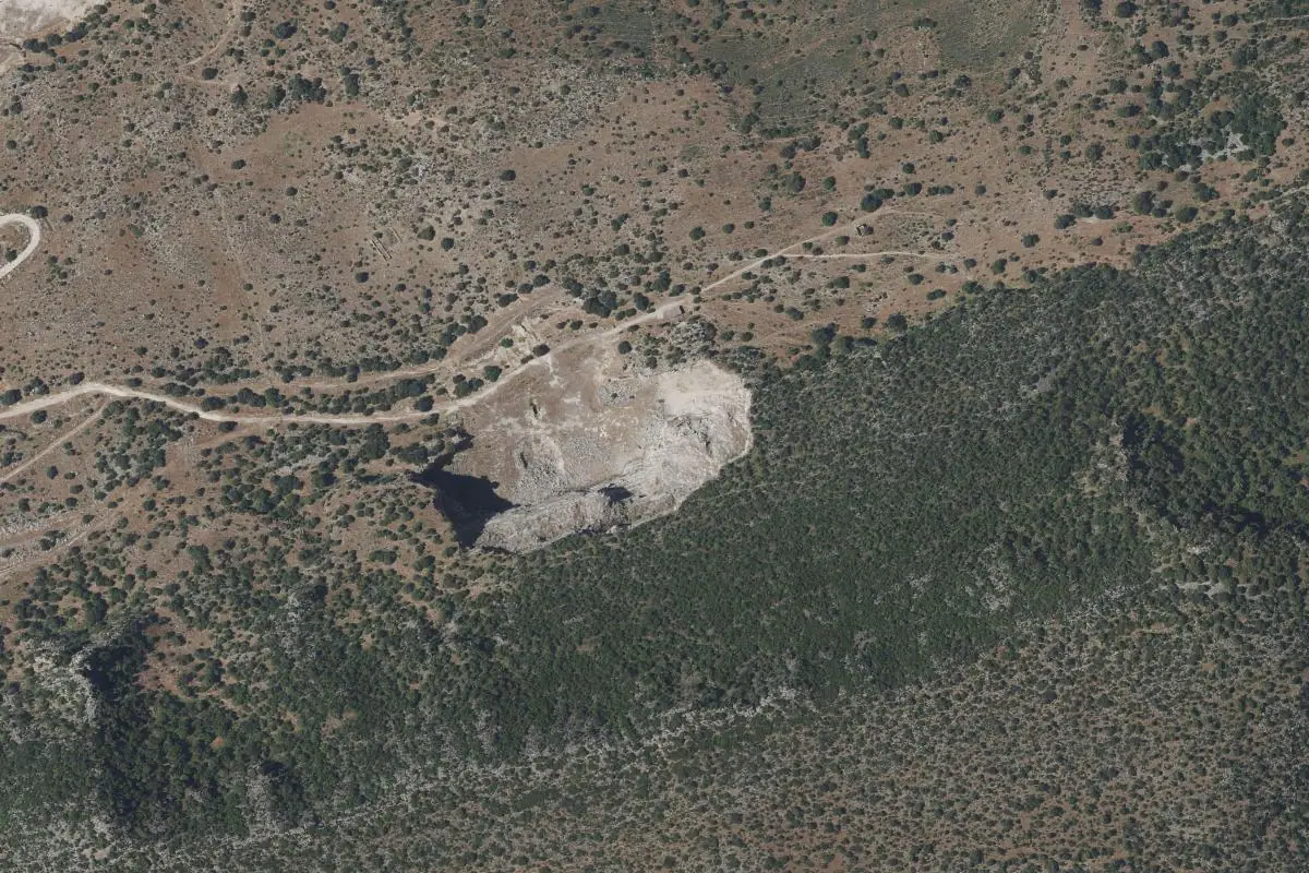 Aerial photo of the Morón de la Frontera area
