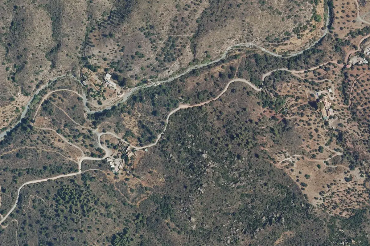 Aerial photo of the MOSCABLOCK area