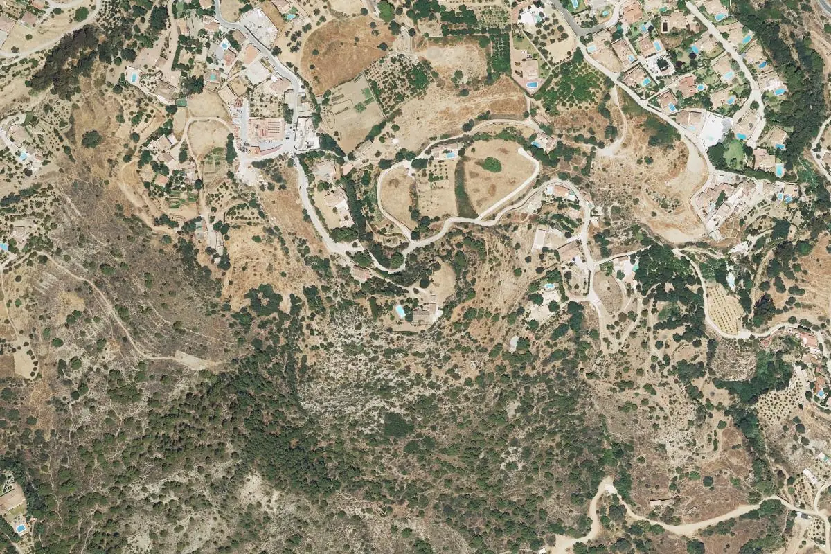Foto aérea de la zona de San Anton