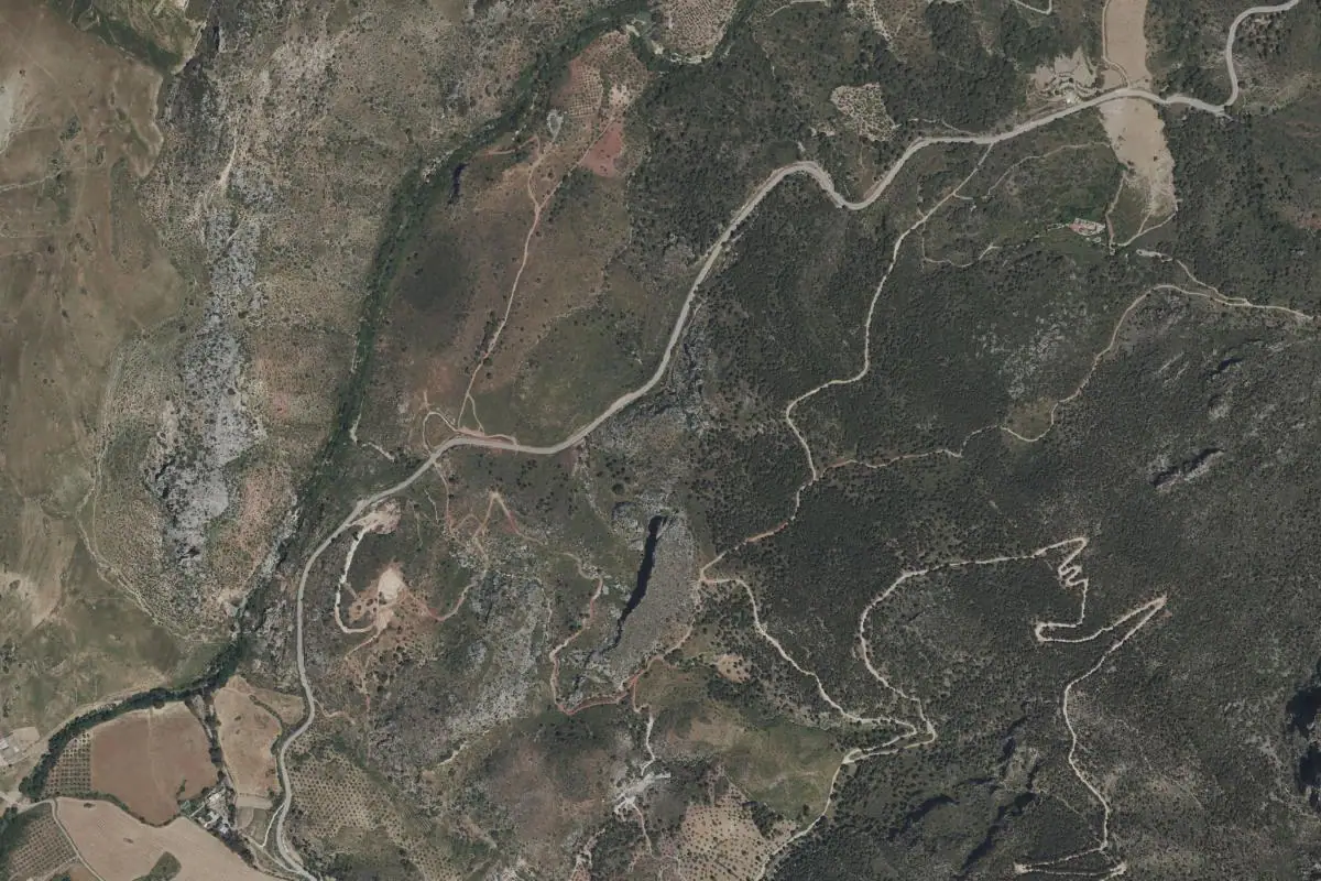 Foto aérea de la zona de Turon