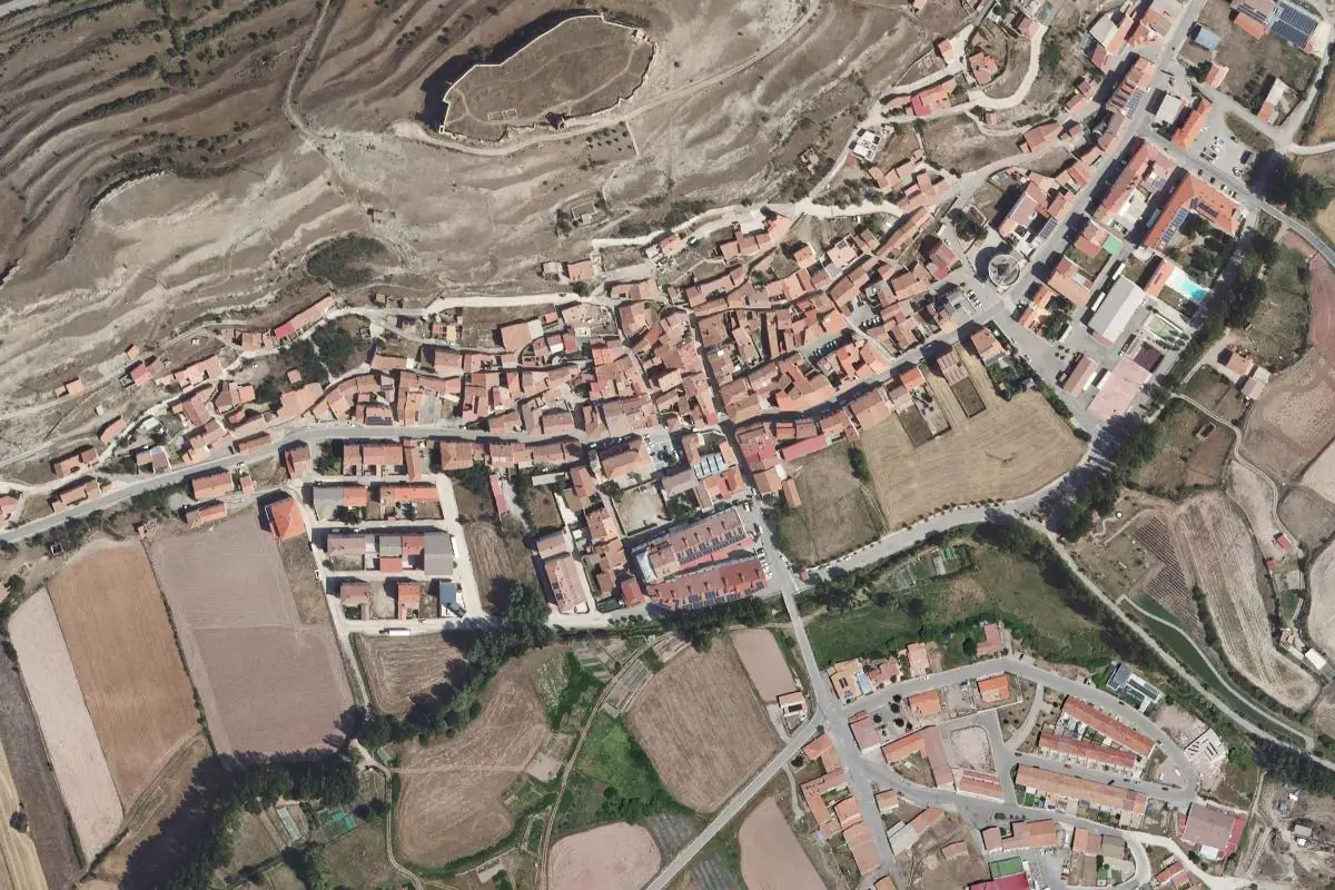 Aerial photo of the Cedrillas area