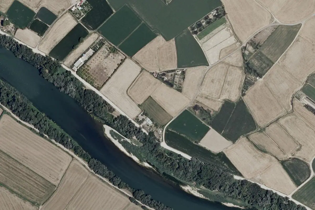 Foto aérea de la zona de Corral del Tendero