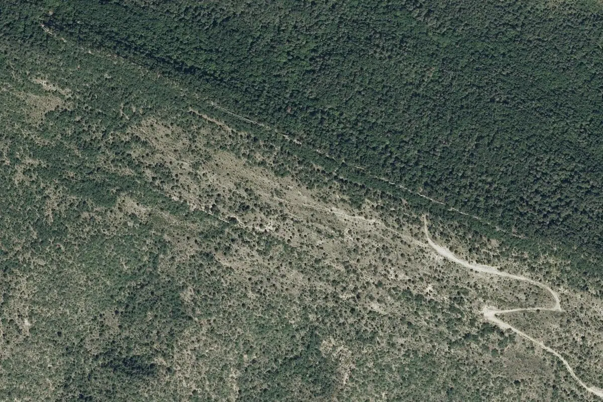 Aerial photo of the Torla area