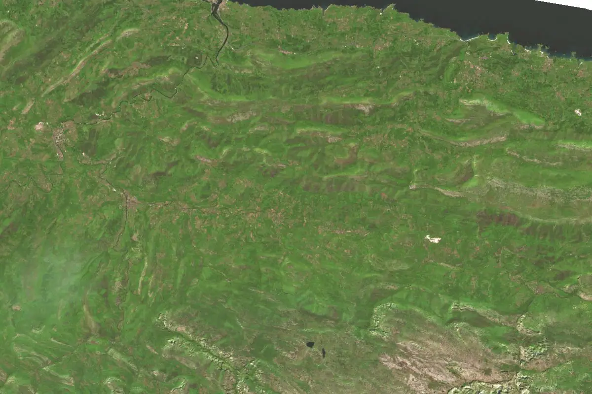 Aerial photo of the Oriente area