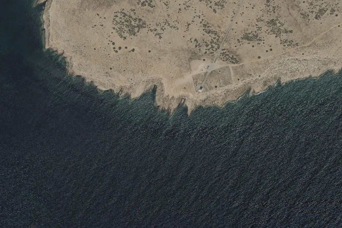 Foto aérea de la zona de Formentera
