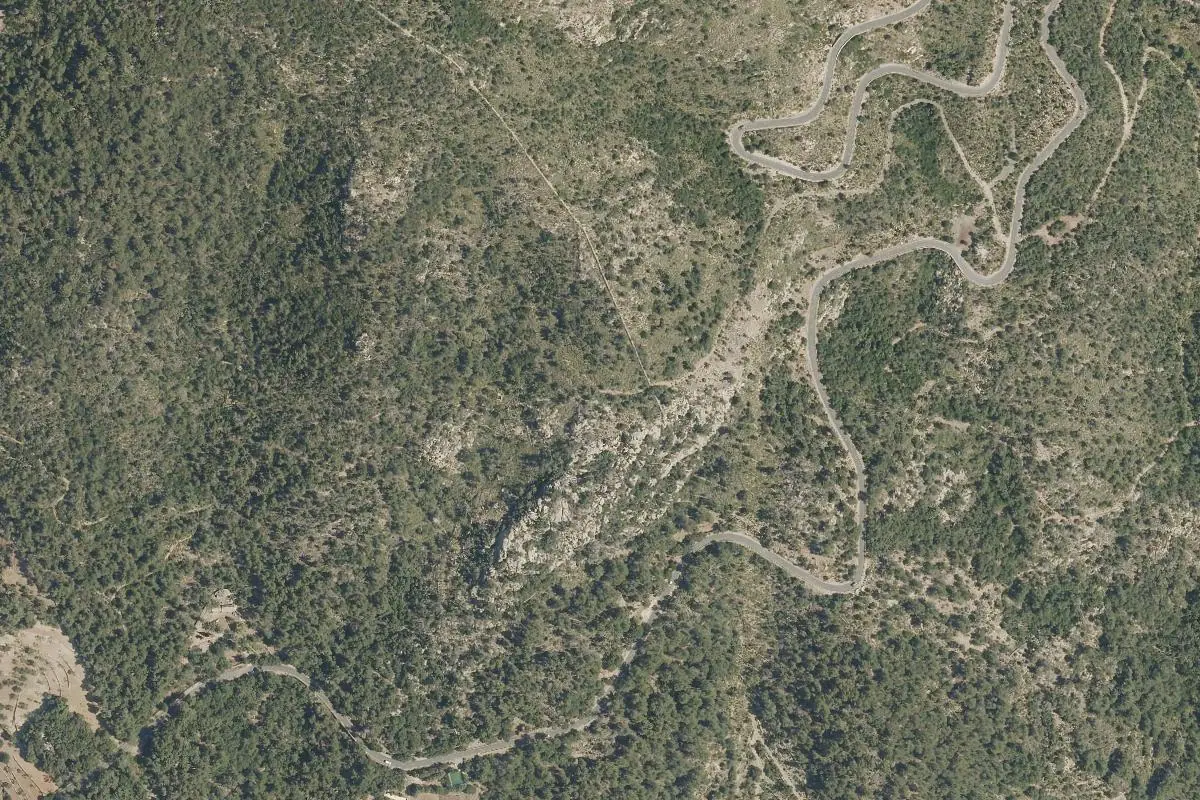 Aerial photo of the Tazmania area