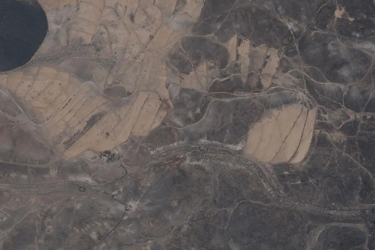 Foto aérea de la zona de Barranco Mulión