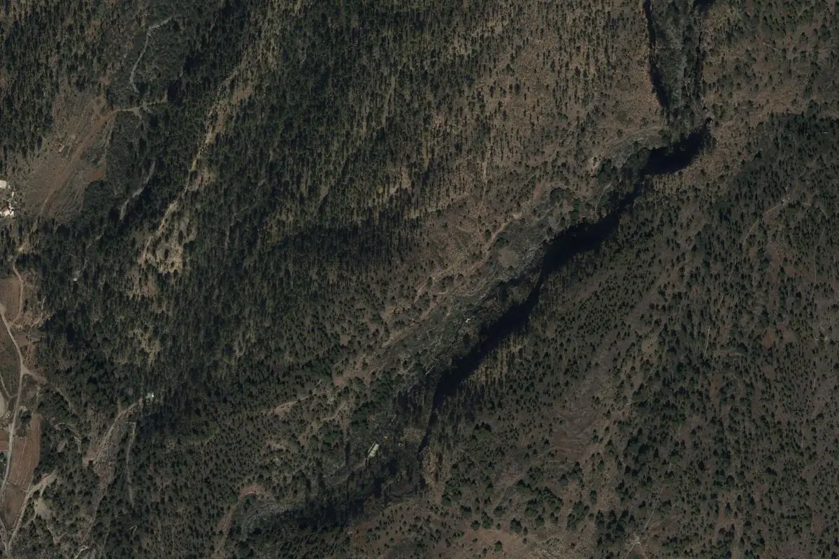Aerial photo of the Ifonche area