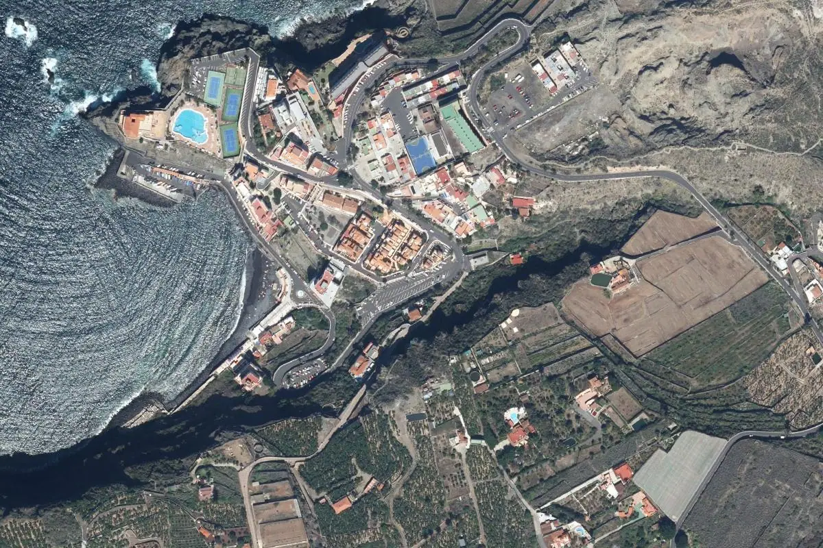 Foto aérea de la zona de San Marcos