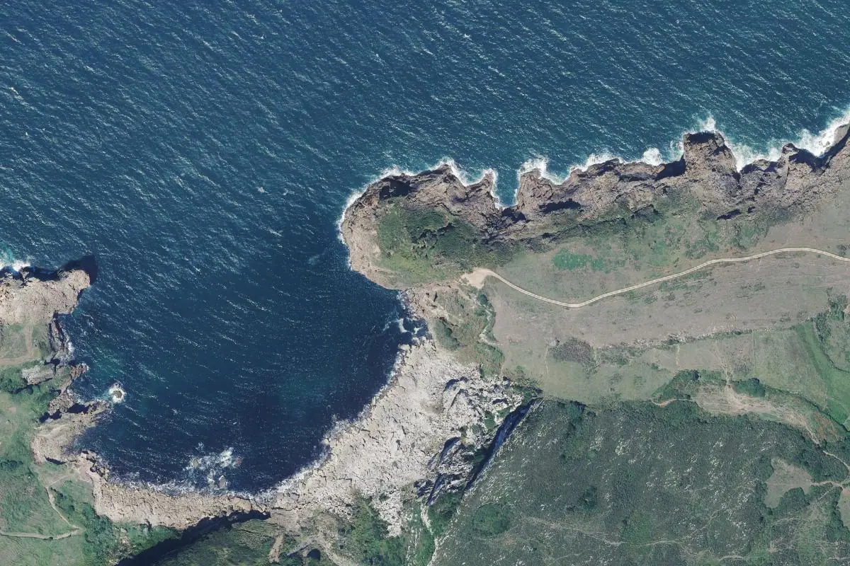 Foto aérea de la zona de Puerto Calderón