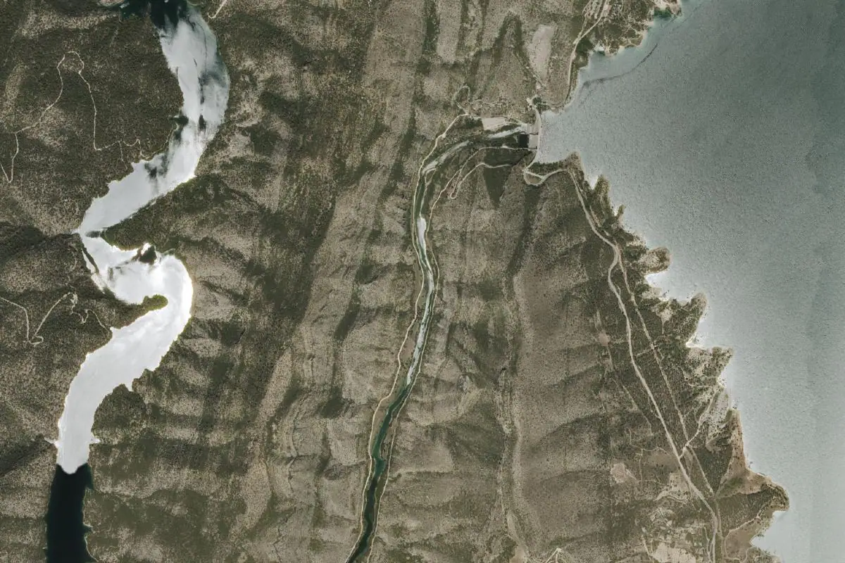 Foto aérea de la zona de Buendia