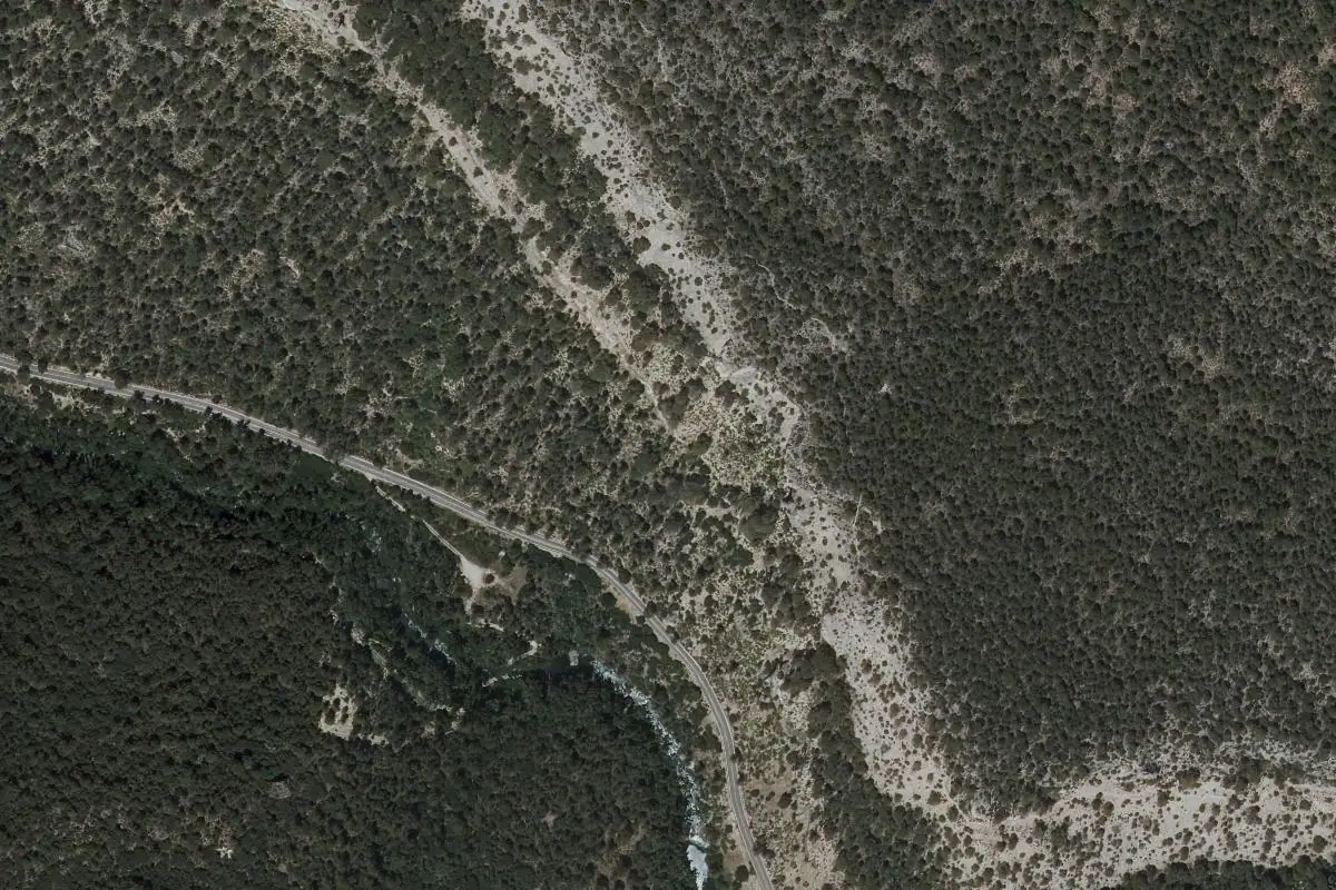Foto aérea de la zona de Cuenca