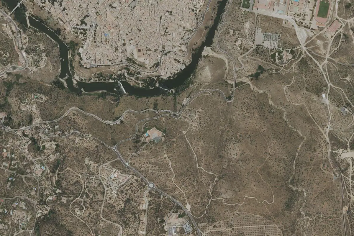 Aerial photo of the Toledo area