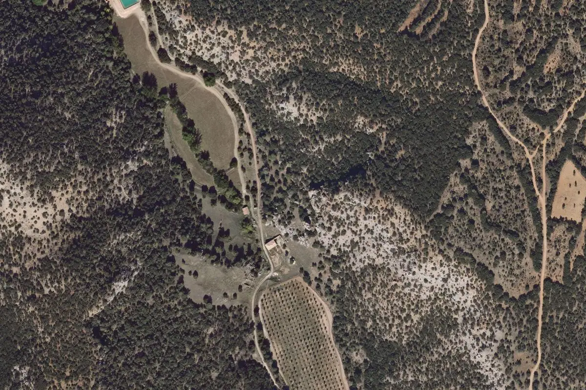 Aerial photo of the ALGONDRON area