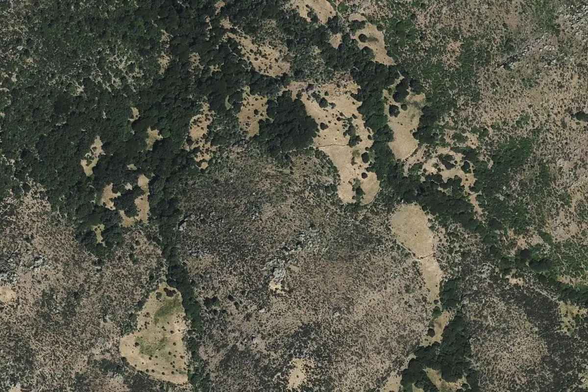 Foto aérea de la zona de Campanitas