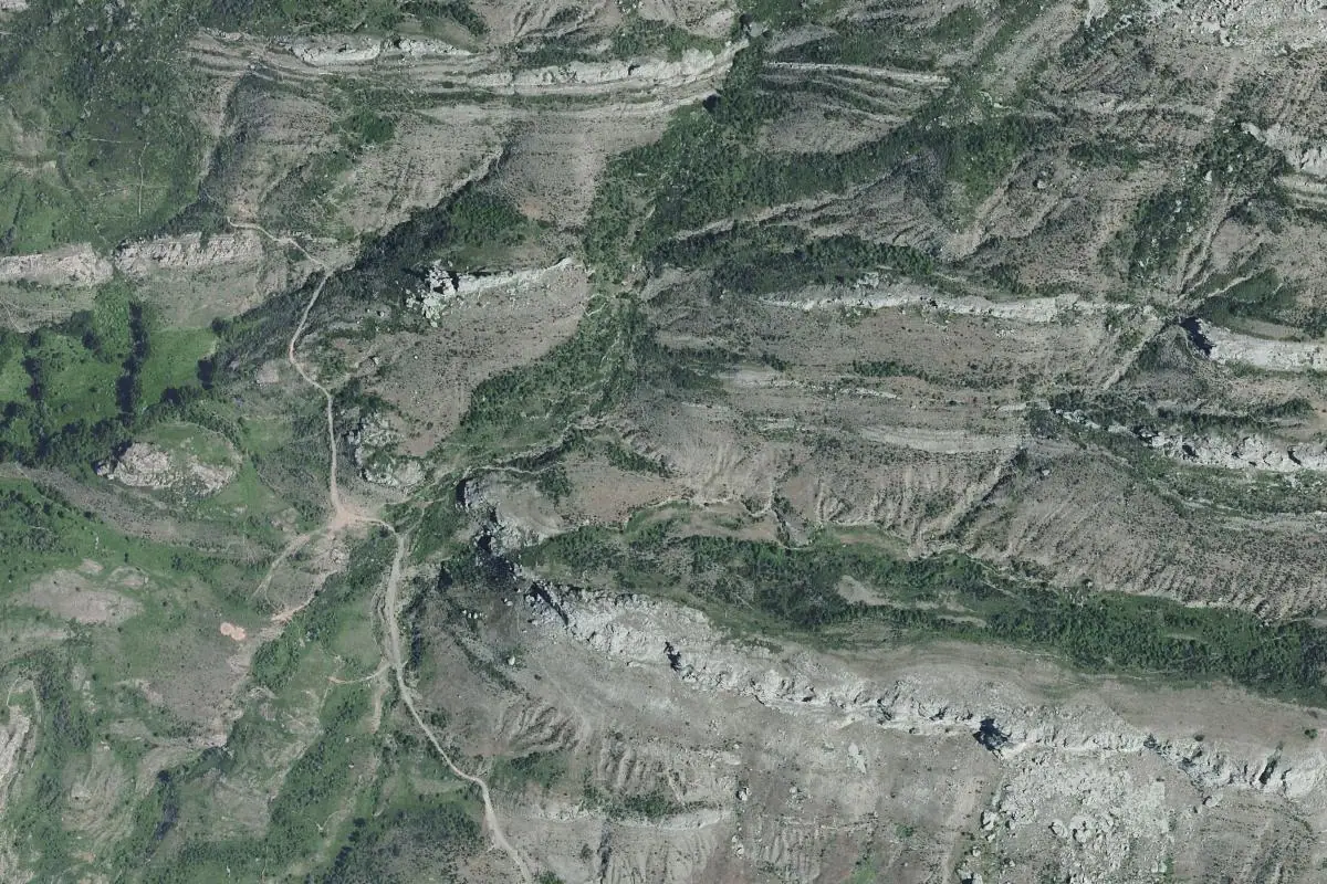 Foto aérea de la zona de Valverdín-Pedrosa