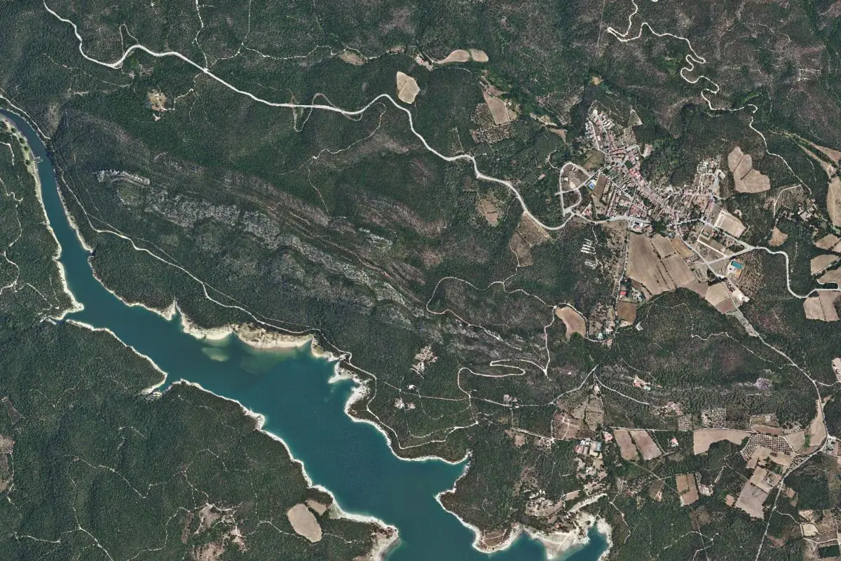 Foto aérea de la zona de El Alt Empordà