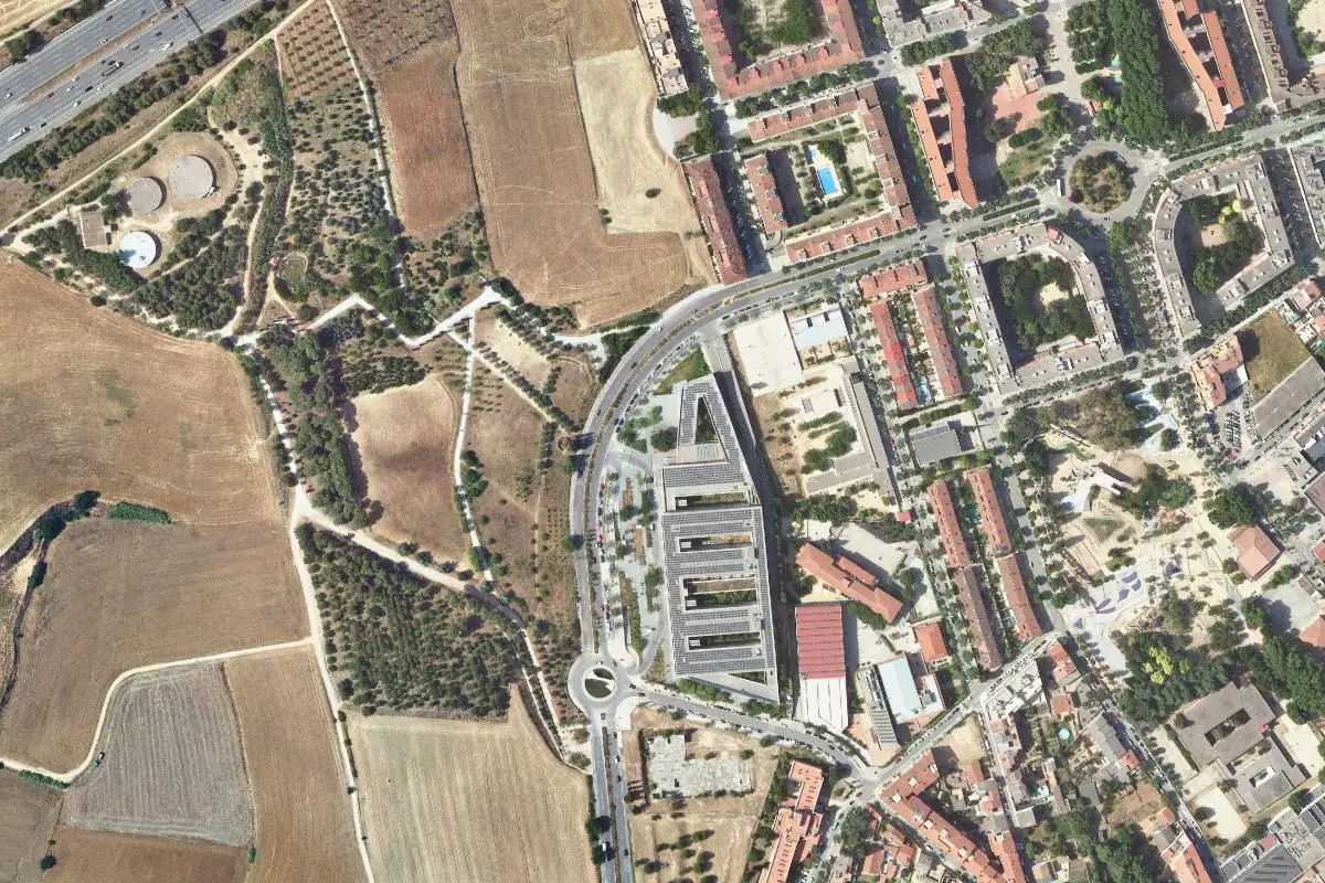 Foto aérea de la zona de El Vallès Oriental · Céllecs