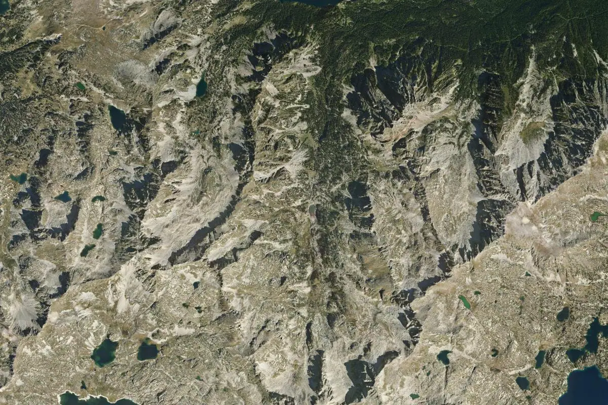 Foto aérea de la zona de Sant Maurici