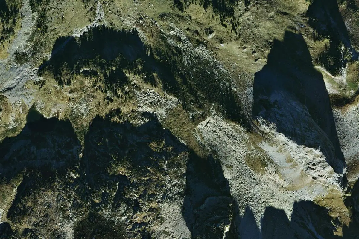 Foto aérea de la zona de sarraèra
