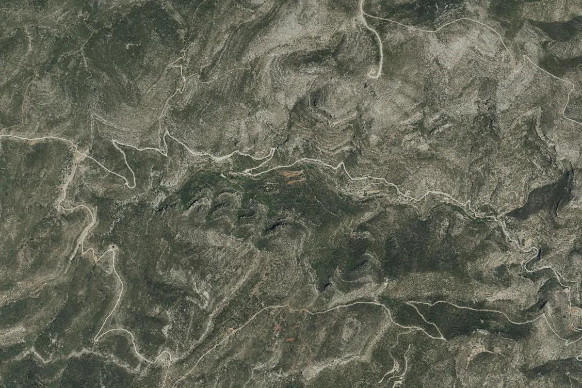 Foto aérea de la zona de Chiva