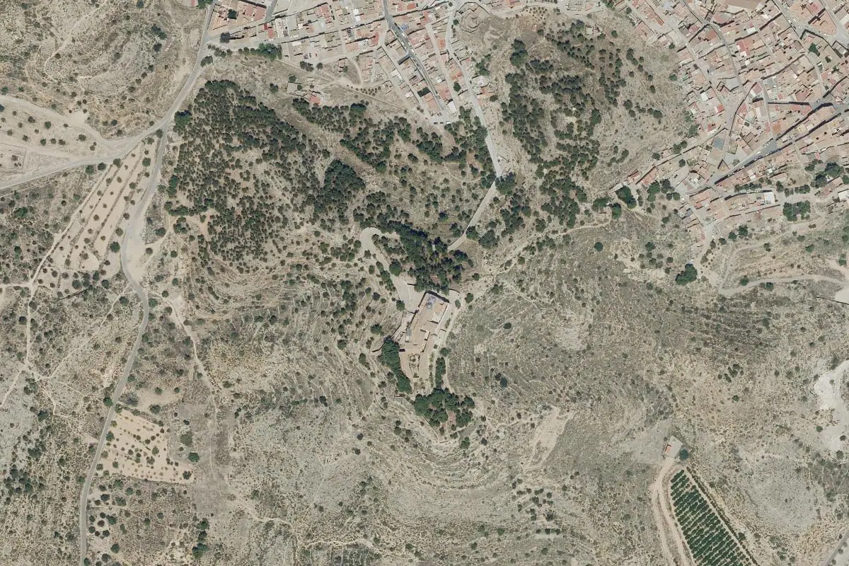 Aerial photo of the Llíria area
