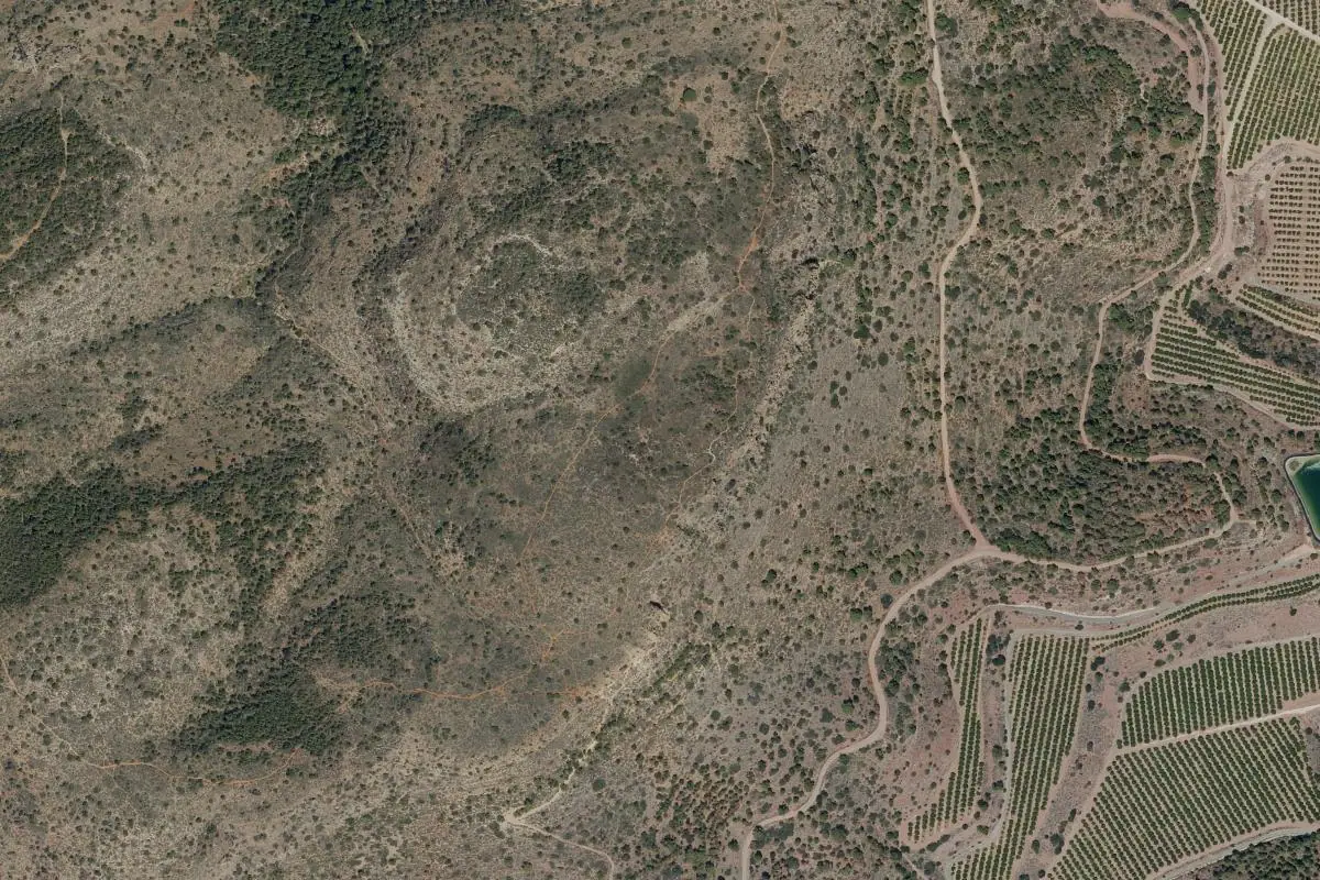 Foto aérea de la zona de Puzol