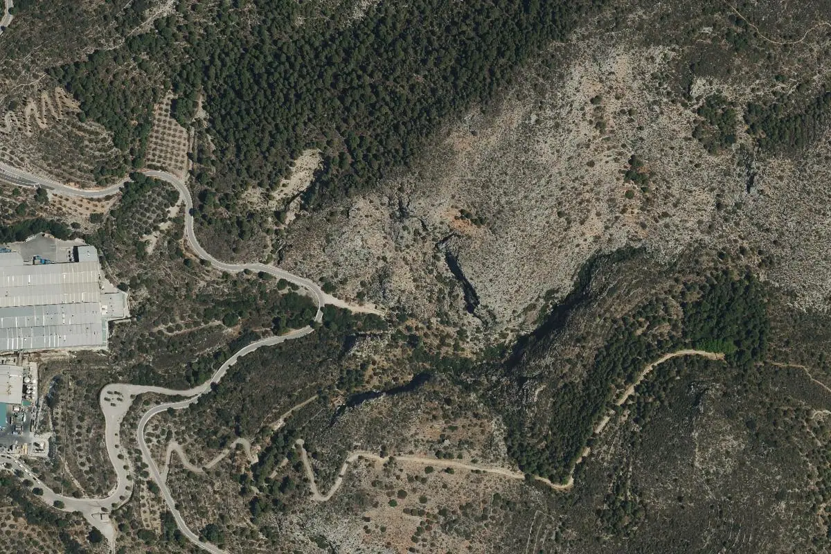 Foto aérea de la zona de Salem