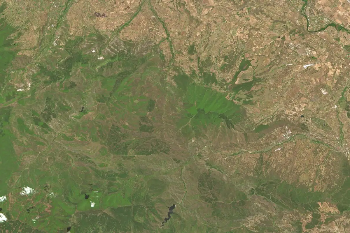 Foto aérea de la zona de La Rioja