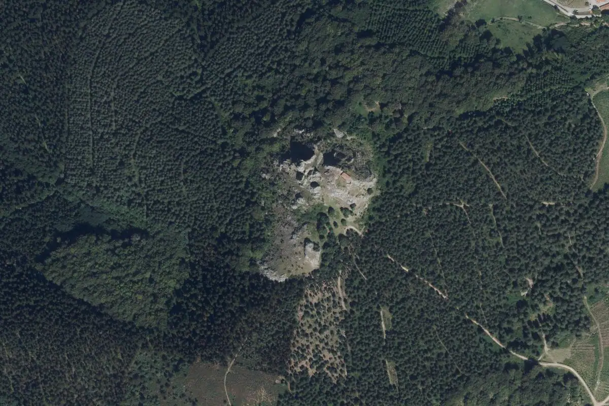 Foto aérea de la zona de Atxorrotx