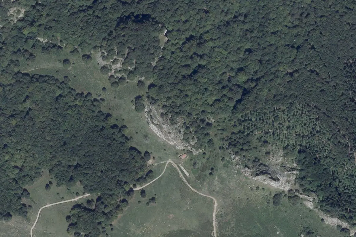 Aerial photo of the Garagartza area