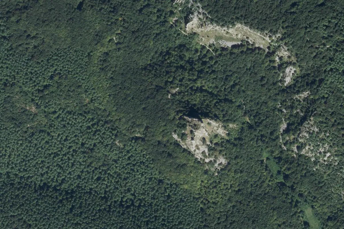 Aerial photo of the Gazteluaitz area
