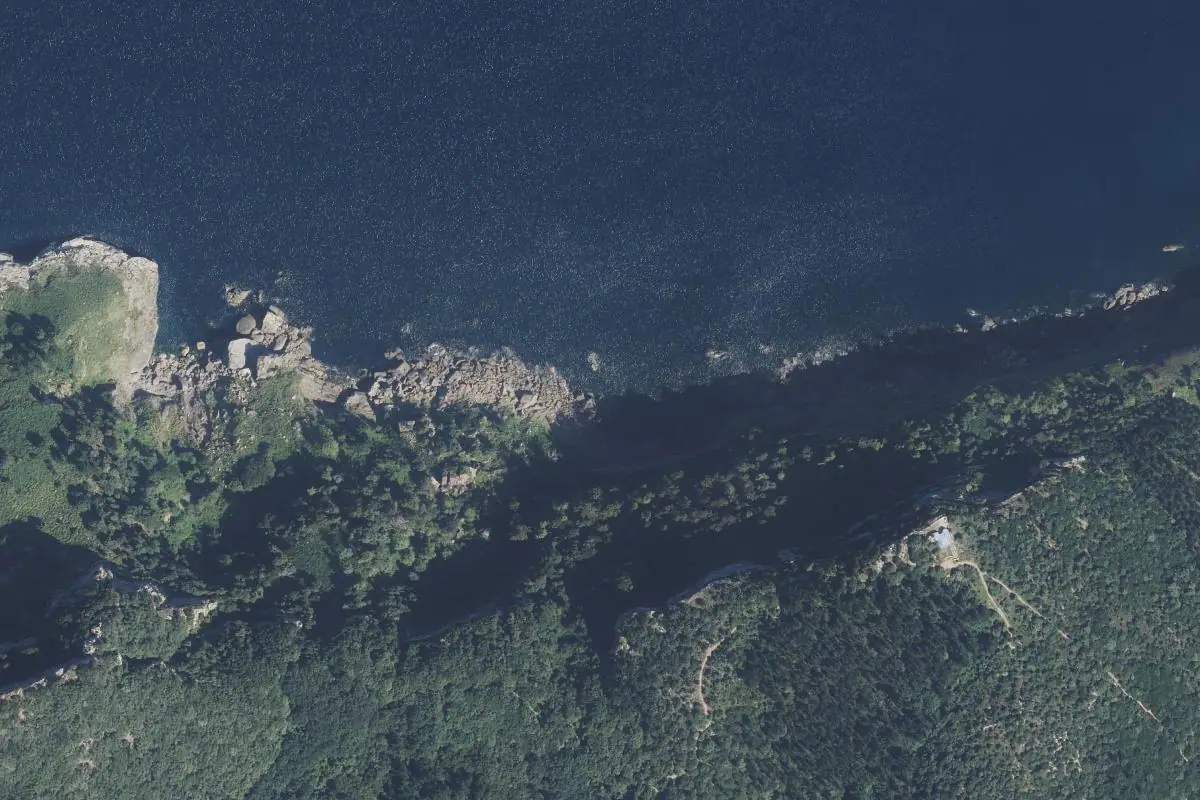 Foto aérea de la zona de Otoio