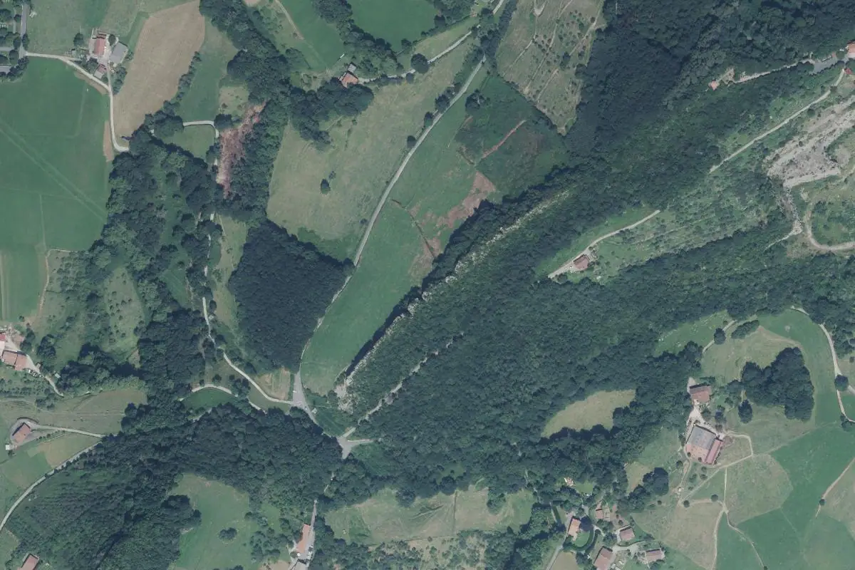 Foto aérea de la zona de Santa Barbara