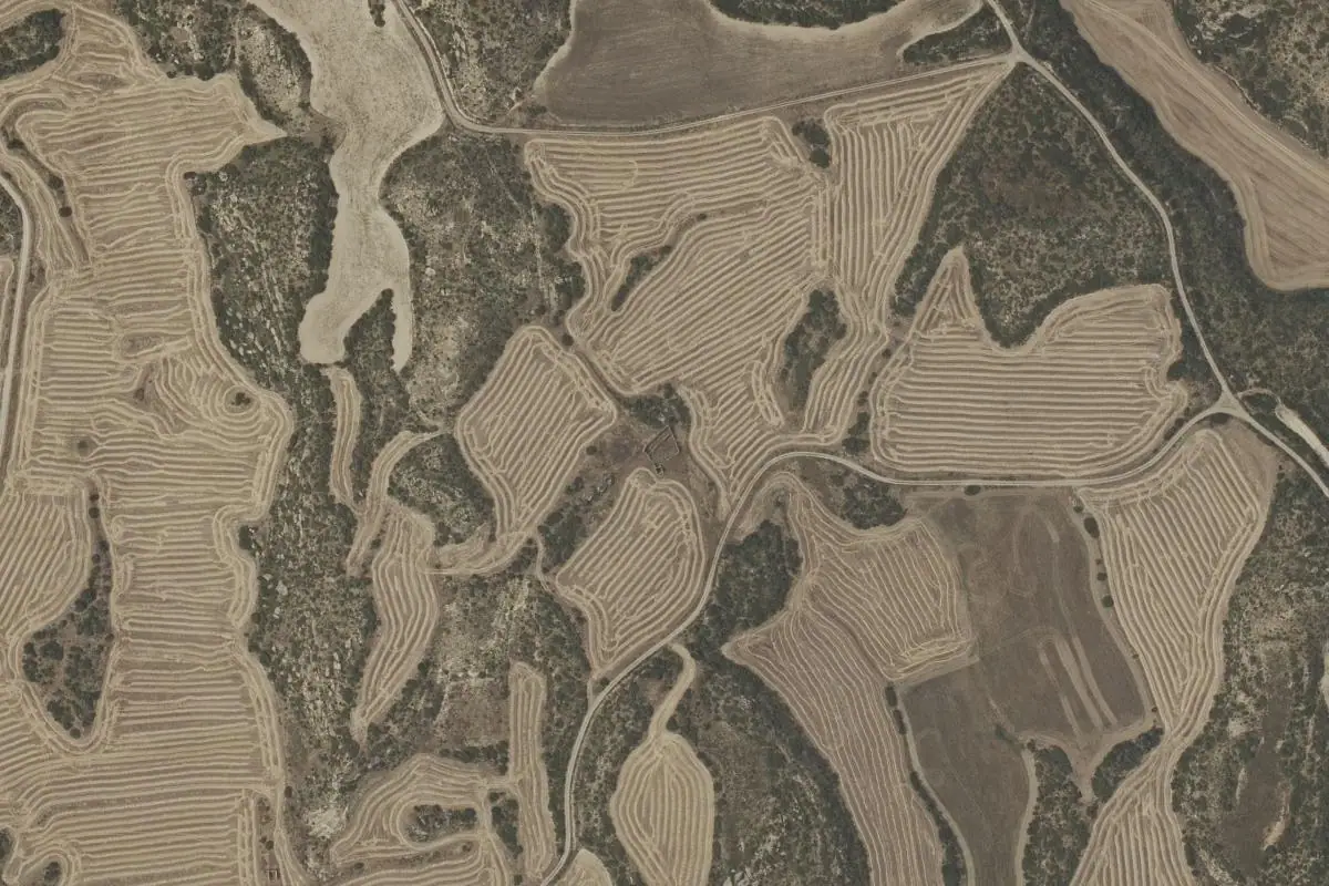Foto aérea de la zona de Corral del Tendero