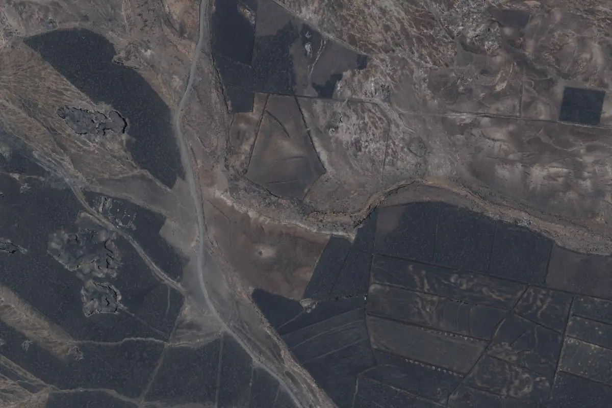 Aerial photo of the El Detallito area