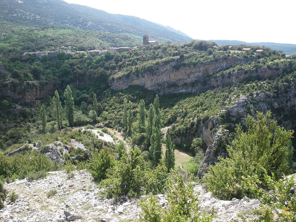 El cañón del Mascún, Rodellar