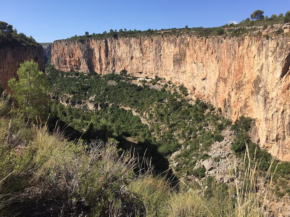 The cliffs of Chulilla